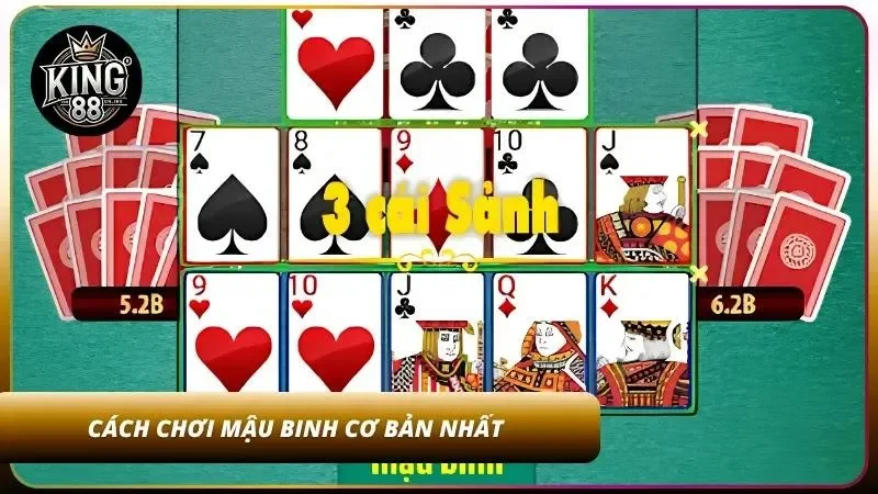 Cách Chơi Mậu Binh King88 - Sắp Xếp 3 Chi Thông Minh 2 Cách chơi mậu binh dành cho tân thủ