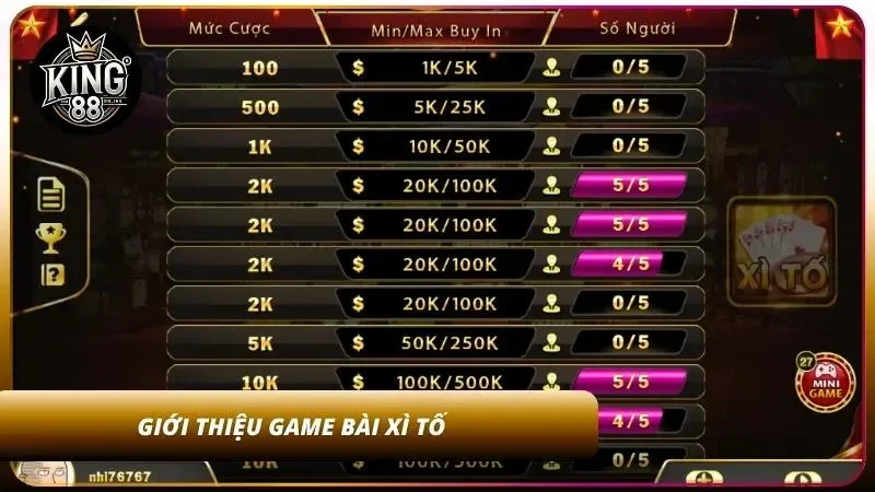 Cách Chơi Xì Tố - Luật Chơi Poker Kiểu Việt Và Mẹo Hiệu Quả 1 Tổng quan thông tin game bài xì tố
