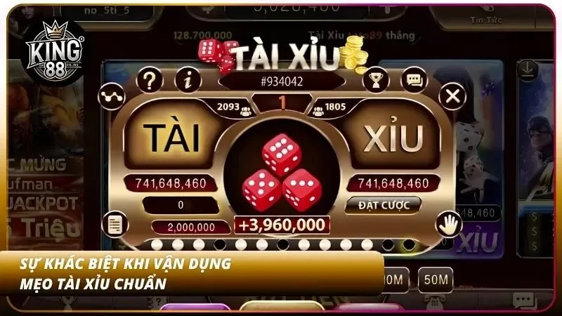 Nét riêng biệt khi triển khai mẹo chơi tài xỉu đúng cách